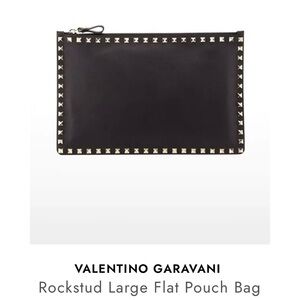 Valentino Rockstud pouch clutch bag
